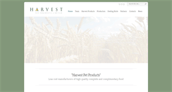 Desktop Screenshot of harvestpetproducts.com